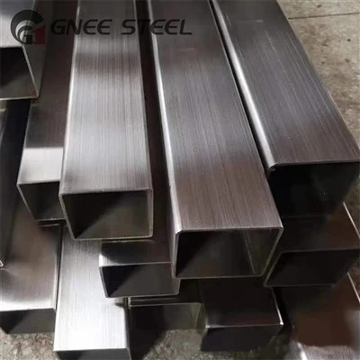 Tube carré en acier inoxydable sans soudure TP446-2
